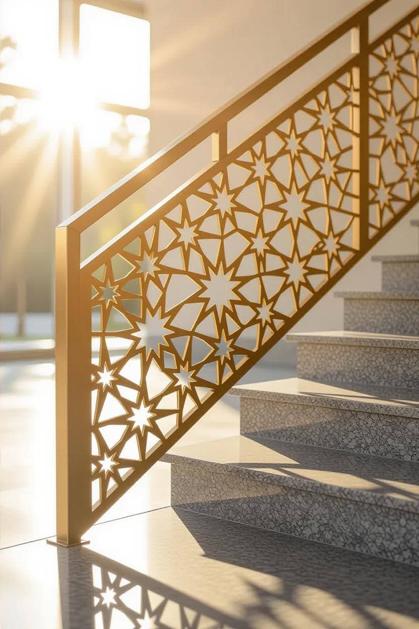 VSR-304-201 SS 304 Staircase Railing Design