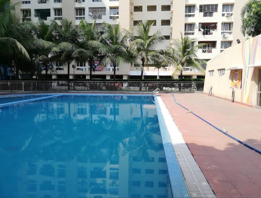 NBCC New Town balcony railing view